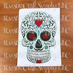 RCS Transfer 185 - Sugar Skull Heart