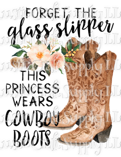 RCS Transfer 130 - Princess Wears Cowboy Boots