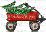 RCS Transfer 327 - Christmas Red Wagon