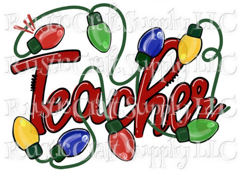 RCS Transfer 128 - Teacher Christmas Lights