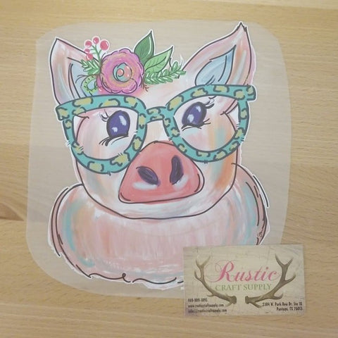 RCS Transfer 001 - Pig with Glasses