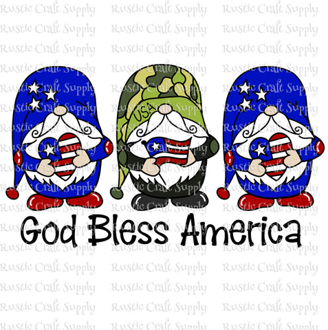 RCS Transfer 1231 - God Bless America Gnomes