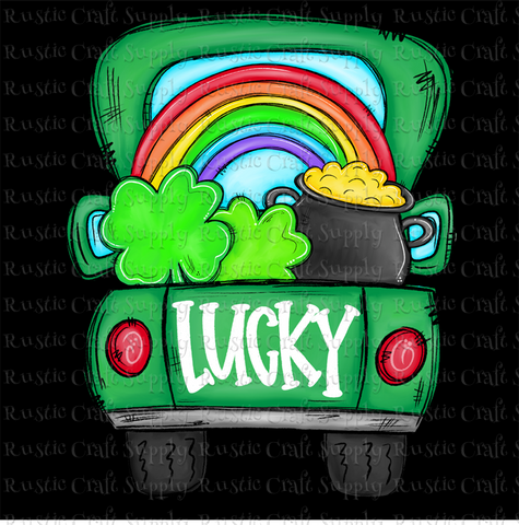 RCS Transfer 1680 - St. Patrick's Day Lucky Truck