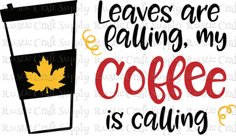 RCS Transfer 1683 - Leaves are falling, my coffee is calling