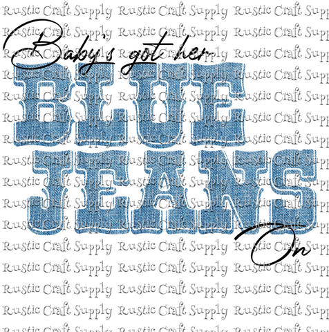 RCS Transfer 395 - Blue Jeans
