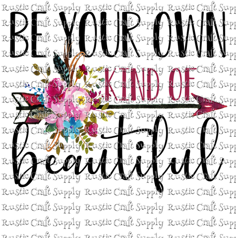 RCS Transfer 398 - Be your own kind of Beautiful