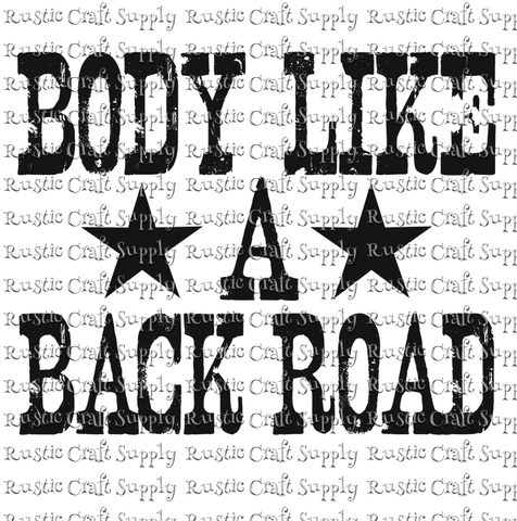 RCS Transfer 406 - Body like a back road