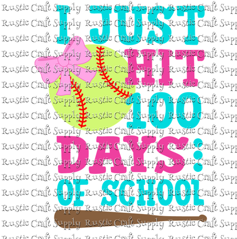 RCS Transfer 458 - Hit 100 days of school