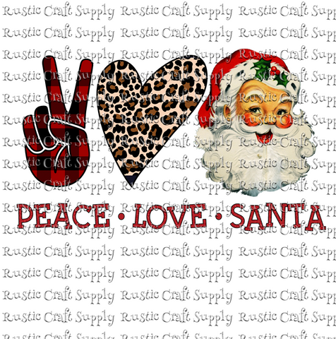 RCS Transfer 530 - Peace Love Santa
