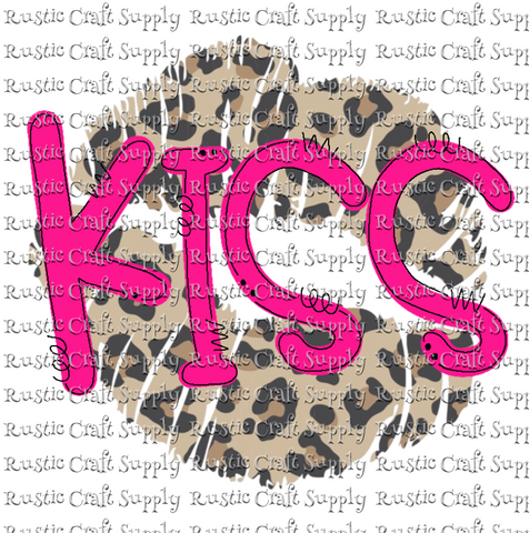 RCS Transfer 676 - Kiss Leopard Lips