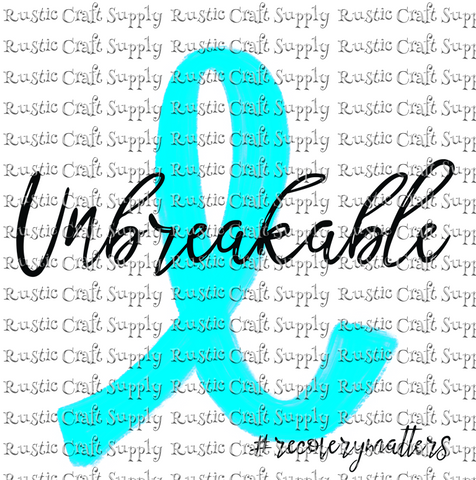 RCS Transfer 685 - Unbreakable blue ribbon #recoverymatters