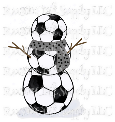 RCS Transfer 077 - Soccer Snowman