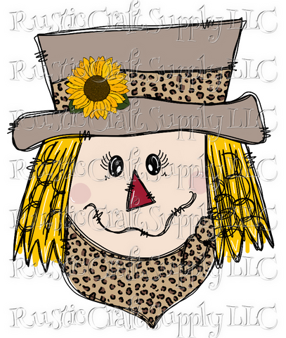RCS Transfer 022 - Leopard Print Scarecrow Girl